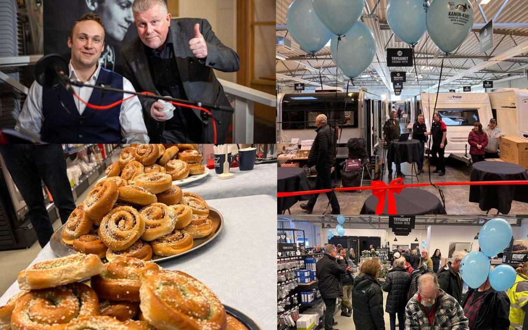 Stort tack till alla som kom till vår invigning av ny verkstad och butik