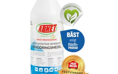 Solrabatt på ABNET Rengöringsmedel fredag & lördag