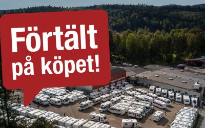 Kampanj på begagnade husvagnar – Förtält på köpet